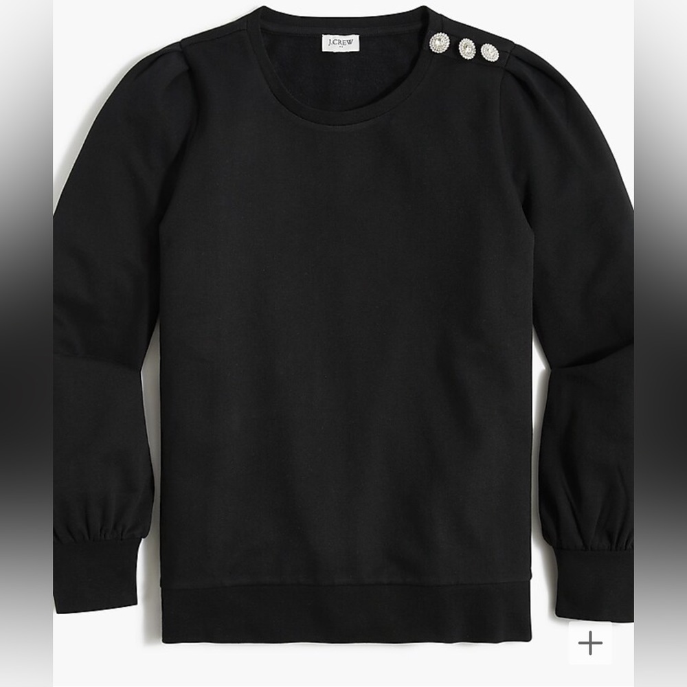 J. Crew Factory | Puff Sleeve Sweatshirt